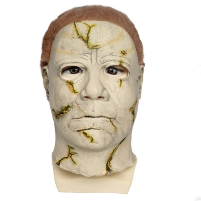Máscara Mayor de Halloween Cosplay utilería Michael Miles Terror Tocado Máscara de Látex Lo último Foto 1 de 4