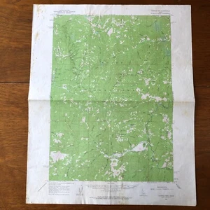 Chinook Mtn. Idaho Quadrangle 1961 USGS 15 Minute Series Topographic Map 21x17 - Picture 1 of 6