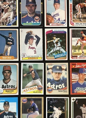 🔥Lot of 16 NOLAN RYAN Cards from the 70’s 80s & 90s. Incl. his 1979 O Pee Chee - Image 1 of 4