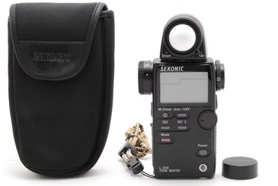 [Casi COMO NUEVO] SEKONIC L-508 Zoom Master Medidor Digital de Exposición a la Luz de JAPÓN Foto 1 de 4