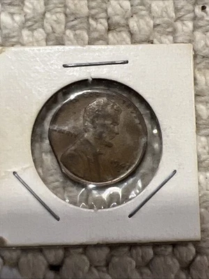 1947D Lincoln Wheat Penny Cent Clipped - Error Coin - Image 1 of 2