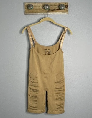 Body Heavenly Shapewear Desnudo Sin Costuras Firme Compresión Control Pierna Larga 1X Foto 1 de 4