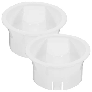 2 Pcs Plastic Water Pitcher Lid Replacement Covers Jug Beverage Use - Picture 1 of 10