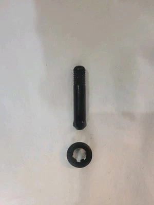 03 07 Perilla de bloqueo de puerta Honda Accord negra varilla pin tirador con base Foto 1 de 3