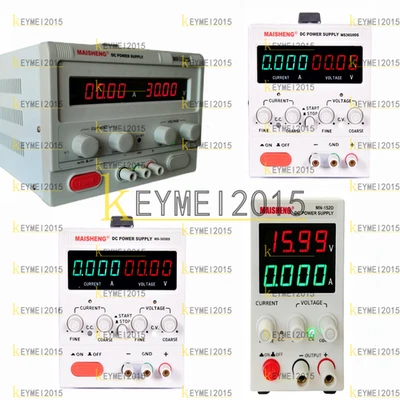 0-15V/30V/60V 0-2A/5A/10A/20A Adjustable DC Power Supply Digital 220V - Image 1 of 4