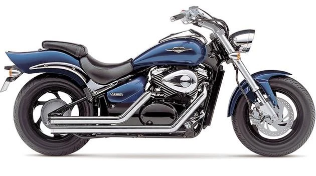 Cobra Streetrod Full Exhaust without Bungs Chrome for Suzuki VL800 2001-2008 - Image 1 of 1