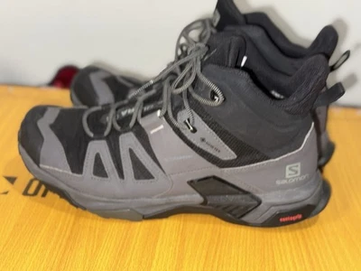 Botas de senderismo Salomon X-Ultra 4 Mid GTX para hombre talla 10,5 EUR 44,2/3 imán negro Foto 1 de 4