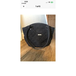 Vera Bradley gesteppte Tasche schwarz Everyday Carryall - Bild 1 von 4