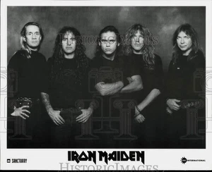Foto de prensa miembros de Iron Maiden, banda británica de heavy metal. - lry23602 - Imagen 1 de 2
