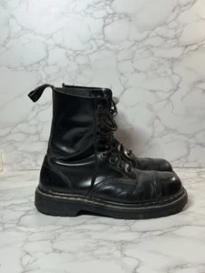 Gripfast Mens Steel Toe Black Leather Boots. SIZE 9 Made In England - Picture 1 of 12