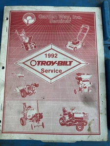 1992 Troy-Bilt Service Manual - Picture 1 of 13