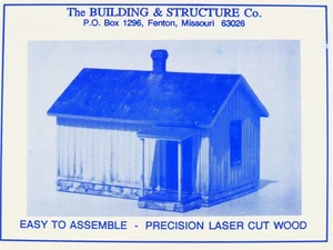 S 1/64 Scale The Building & Structure Co Kit #4017 Lizard Head Bunk House - Picture 1 of 5