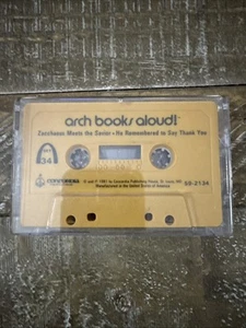 Arch Books Aloud Zacchaeus Meets The Savior Book On Cassette - Picture 1 of 3