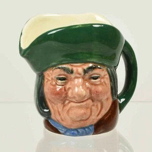 Jarra Royal Doulton Mini 21/4" pulgadas personaje D6043 Toby Philpots ~ 1939 - 1969 - Imagen 1 de 3