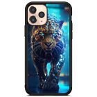 Full Body Case cartoon large leopard For Apple iPhone Samsung Galaxy