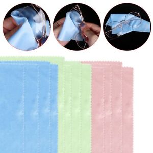 For iPhone iPad Lens Cleaner Eyeglasses Wipes Cleaning Cloths Microfibre Fiber