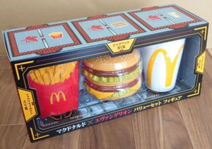 McDonald's x Evangelion Collaboration Value Set Figura Japón Limitado De Japón - Imagen 1 de 6