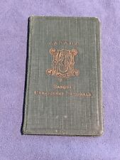 Vintage Bank Savings Book 1931 Banque Canadienne National