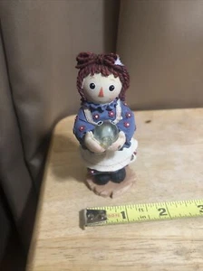 Raggedy Ann & Andy "Look On The Bright Side Of Life" Enesco Figurine - Picture 1 of 6