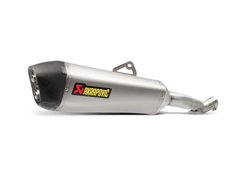Silenciador traseiro Akrapovic slip-on Honda VFR 1200X Crosstourer modelo 2016-2021 - Imagem 1 de 1