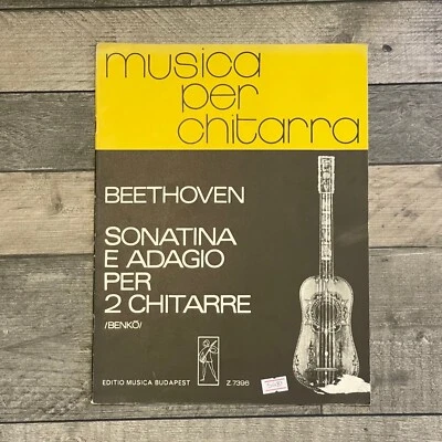 Musica Per Chitarra Beethoven Sonatina E Adagio Per Chitarra  - Image 1 of 4