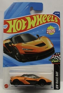 2025 HOT WHEELS * H CASE * MCLAREN W1 HW RACE DAY 6/10 ORANGE  - Picture 1 of 2