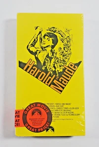 Harold and Maude VHS Tape New Sealed Watermark 1989 Paramount - Picture 1 of 6