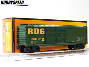 MTH RAILKING READING 40' DOUBLE DOOR BOX CAR boxcar freight train 30-71224 NEW - Picture 1 of 9