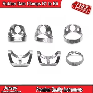 Dental Universal Rubber Dam Clamps Tissue Retractors Lower Upper Anterior Clamp - Afbeelding 1 van 4
