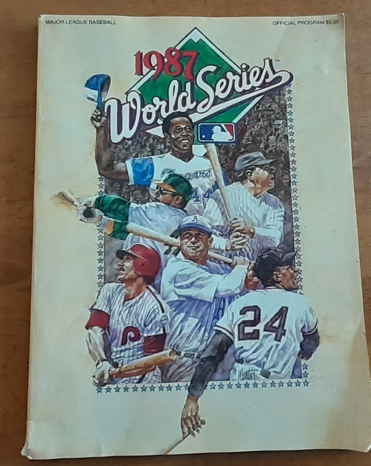 1987 WORLD SERIES PROGRAM MINNESOTA TWINS V. ST. LOUIS CARDINALS - Image 1 of 1