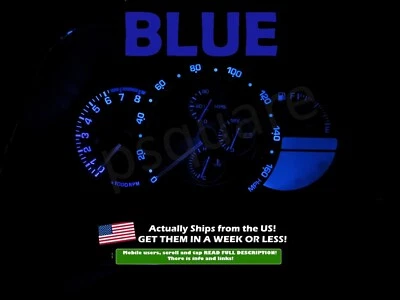 Комплект светодиодных ламп для приборной панели REAL Gauge Cluster синие для Lexus iS300 01–05 2001 2005 годов - Изображение 1 из 2