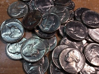 1960 D Jefferson BU Nickel 3 Coin Lot 102920 05r - Image 1 of 2