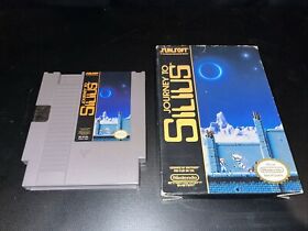 Journey To Silius  (Nintendo NES) Cartridge + Box, **Tested**, Excellent Shape!