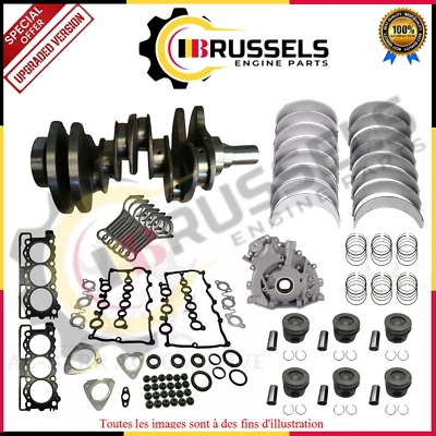 LAND ROVER RANGE ROVER 3.0 DIESEL TDV6 306DT VILEBREQUIN+ROULEMENTS+MOTEUR RECON - Image 1 of 4