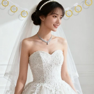 Banner Bridal Shower Decorations Engagement Party Backdrop - Image 1 of 4