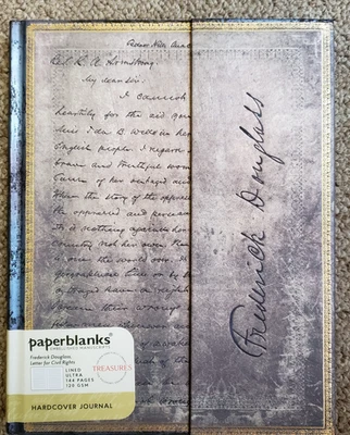 Frederick Douglass Lined Journal Notebook Letter for Civil Rights by Paperblanks - Image 1 of 4
