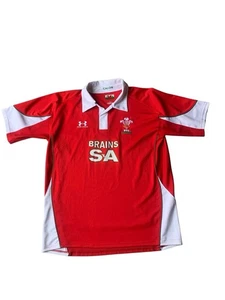 Camisa de rugby Under Armour Gales para hombre XL roja local 2008/09 - Imagen 1 de 9