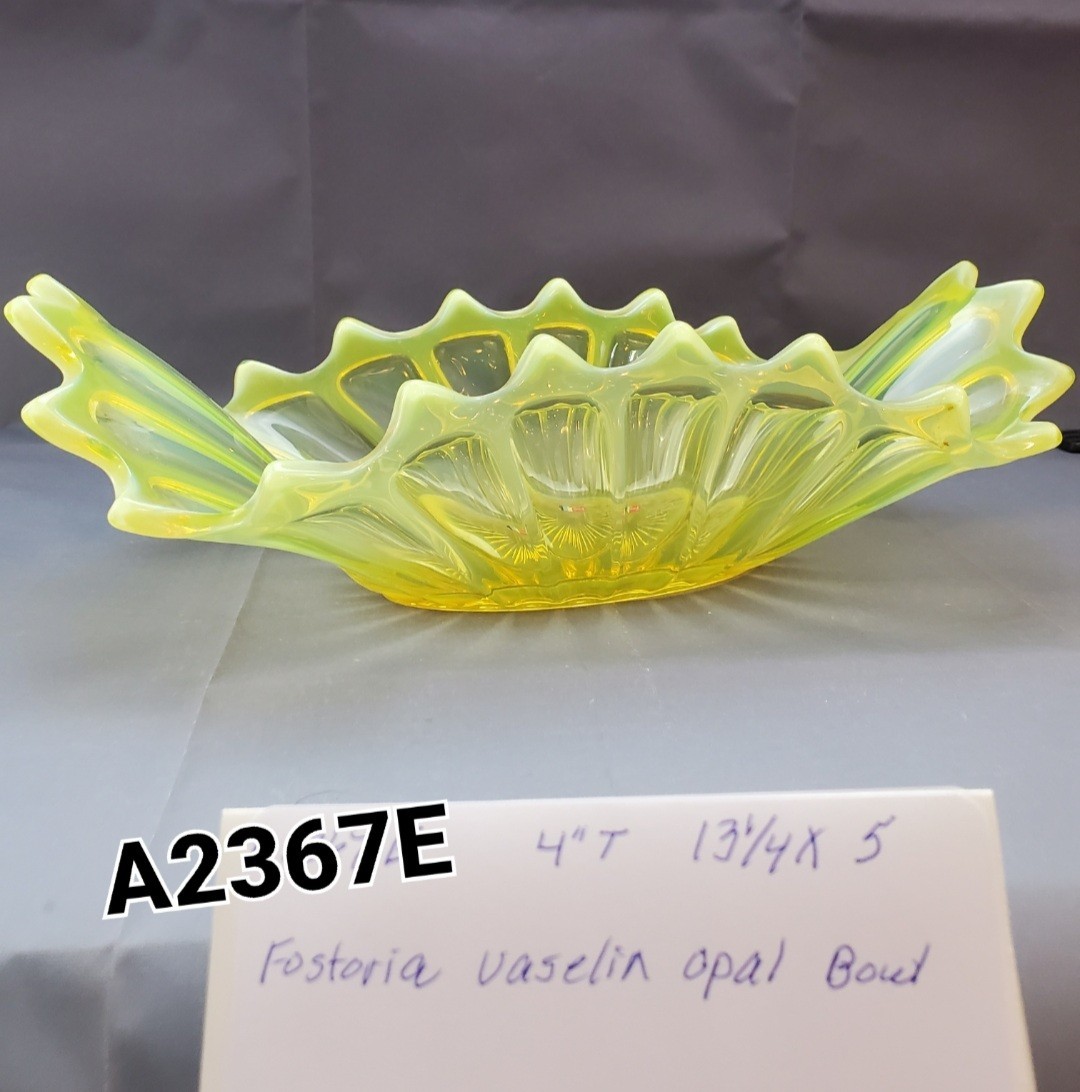 フォストリアエアルームワセリンガラスウランガラスheirloom