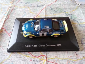 RENAULT Alpine A 110 Turbo Cevennes n°9 1972 Thérier ELIGOR 1/43 en blister - Picture 1 of 2