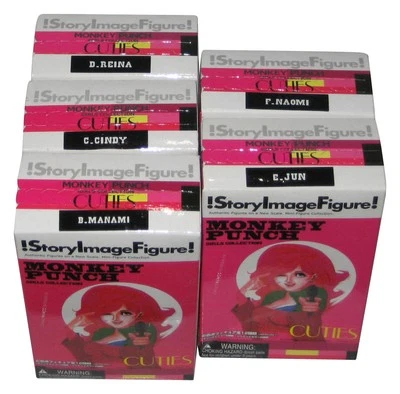 Conjunto de figuras de Yamato Monkey Punch Girls Cuties Collection Story Image - (5 figuras) Foto 1 de 3