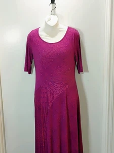 Soft Surroundings Womens Small Purple Mermaidcore A-Line Bohemian Casual  Dress - Picture 1 of 10