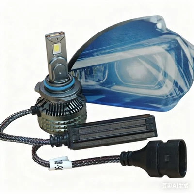 6000K 9006 LED Headlight Bulb Low Beam / High Beam Super Bright White - Image 1 of 4