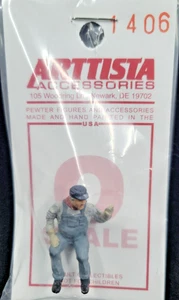 ARTTISTA O SCALE FIGURE #1406 FIREMAN WAVING ORIGINAL PACKAGE - Picture 1 of 2