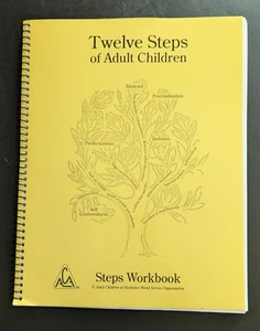 TWELVE STEPS OF ADULT CHILDREN STEPS WORKBOOK By Adult Children Of Alcoholics - Picture 1 of 7