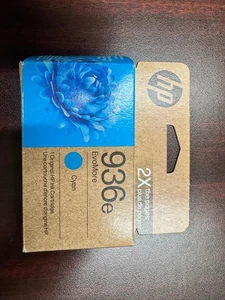 Oryginalny wkład atramentowy HP 936e Cyan EvoMore | Współpracuje z HP OfficeJet 9120 - Zdjęcie 1 z 1