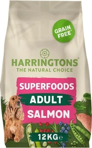 Harringtons Superfoods Complete Grain Free Hypoallergenic Salmon with Veg Dry... - Picture 1 of 8