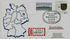 BRD FDC MiNr 1713+ATM 2.1 350 (4ab) "Wappen Lnder Bundesrepublik III" -Sachsen-