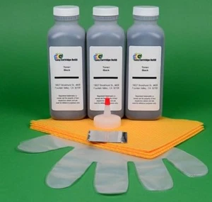 Recarga de 3 tóner para Samsung ML-2250 ML-2252 ML-2252W ML-2250D5. 450gr - Imagen 1 de 1