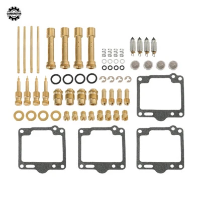 4x kits de reconstrucción de carburador para Suzuki 1981-83 GS650E GS650G GS650GL Foto 1 de 4