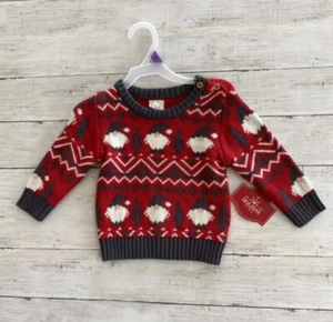 Holiday Time Baby and Toddler Boy or Girls Unisex Sweater 12 Month NWT - Picture 1 of 6